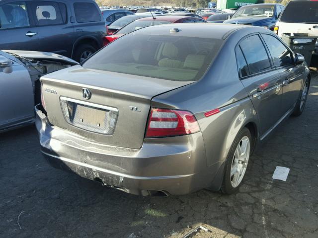 19UUA66258A046988 - 2008 ACURA TL BROWN photo 4