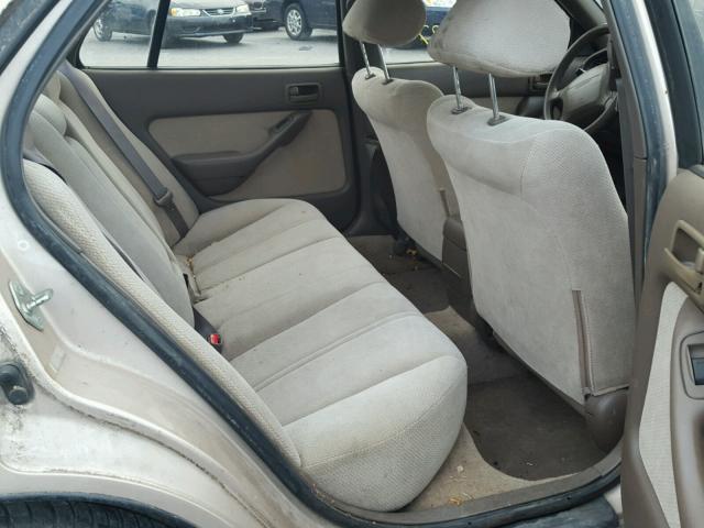4T1SK12E3SU499823 - 1995 TOYOTA CAMRY LE ოქროსფერი ფოტო 6
