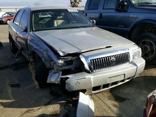 2MEFM75V88X651853 - 2008 MERCURY GRAND MARQ SILVER photo 1