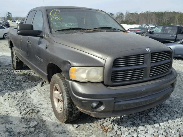 3D7HU18N72G158630 - 2002 DODGE RAM 1500 GRAY photo 1