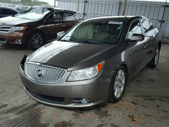 1G4GC5ED2BF300228 - 2011 BUICK LACROSSE C TAN photo 2