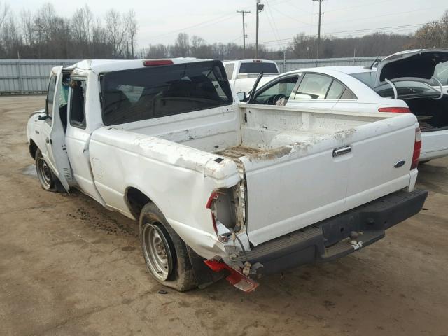 1FTYR14U91PA25600 - 2001 FORD RANGER SUP WHITE photo 3