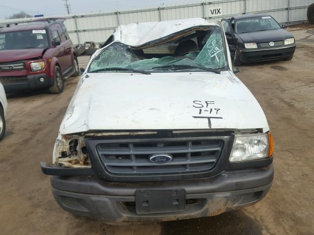 1FTYR14U91PA25600 - 2001 FORD RANGER SUP WHITE photo 9