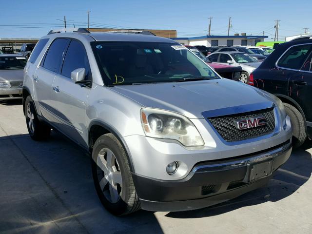 1GKLRMEDXAJ114836 - 2010 GMC ACADIA SLT ვერცხლისფერი ფოტო 1