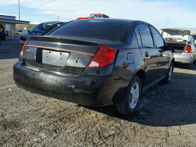 1G8AF52F15Z120243 - 2005 SATURN ION LEVEL BLACK photo 4