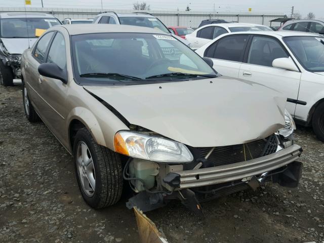 1B3EL46X56N206811 - 2006 DODGE STRATUS SX BEIGE photo 1