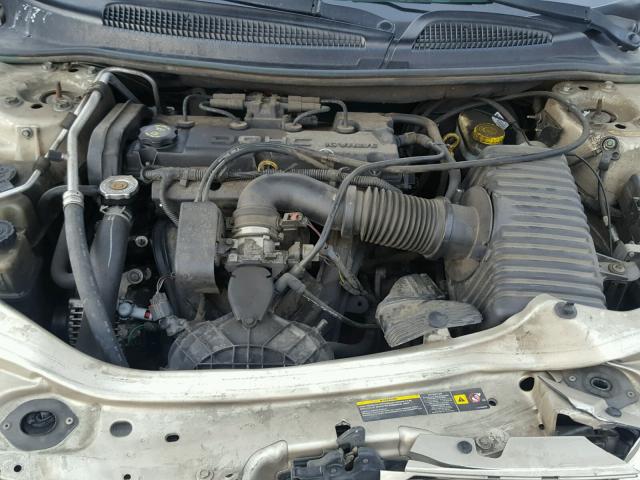 1B3EL46X56N206811 - 2006 DODGE STRATUS SX BEIGE photo 7