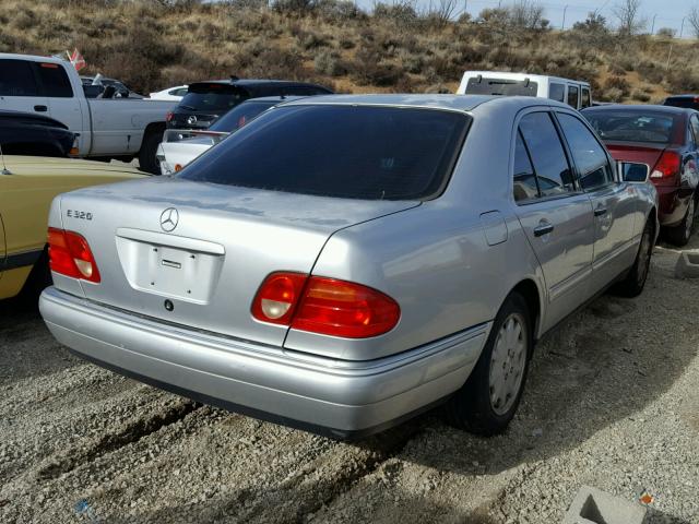 WDBJF65H2XA729253 - 1999 MERCEDES-BENZ E 320 SILVER photo 4