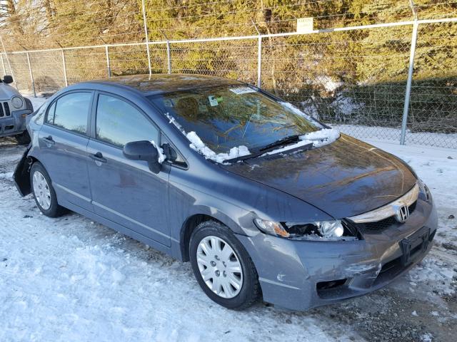 19XFA1F31AE053491 - 2010 HONDA CIVIC VP GRAY photo 1