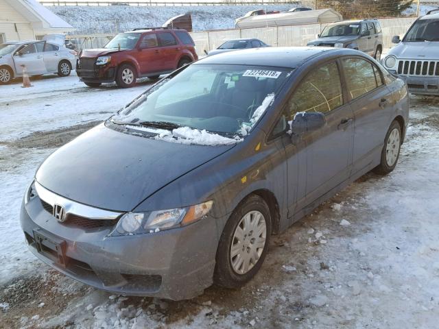 19XFA1F31AE053491 - 2010 HONDA CIVIC VP GRAY photo 2