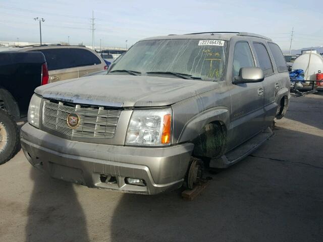 1GYEK63N62R137995 - 2002 CADILLAC ESCALADE L TAN photo 2