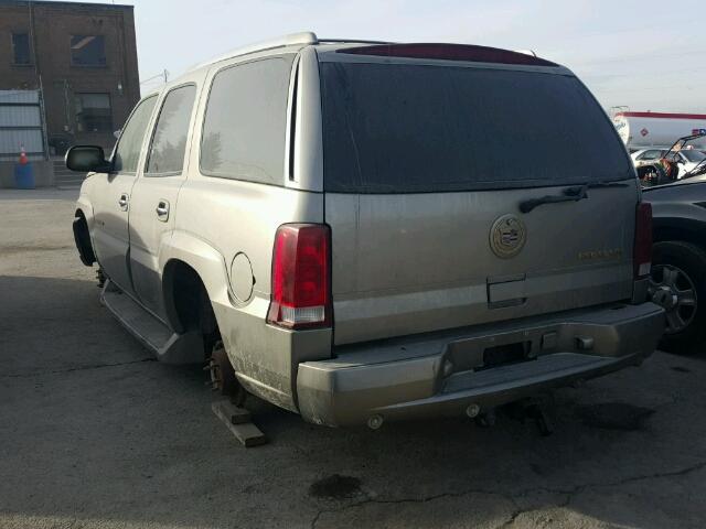 1GYEK63N62R137995 - 2002 CADILLAC ESCALADE L TAN photo 3