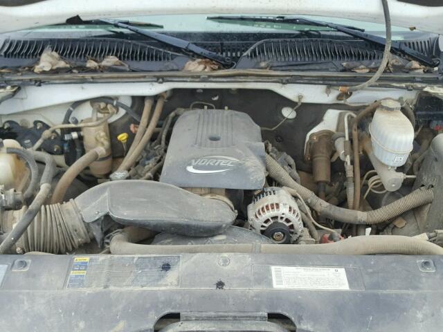 1GCHK23U64F174973 - 2004 CHEVROLET SILVERADO WHITE photo 7