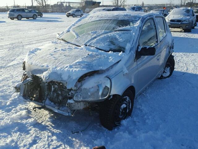 JTDKT123950092083 - 2005 TOYOTA ECHO SILVER photo 2