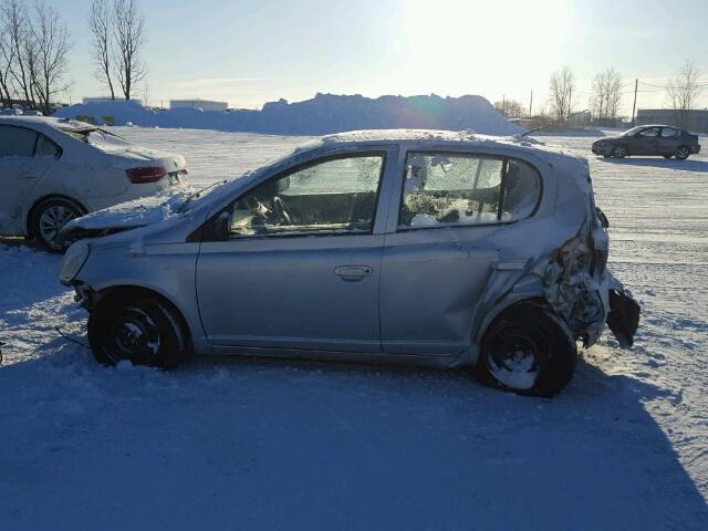 JTDKT123950092083 - 2005 TOYOTA ECHO SILVER photo 9