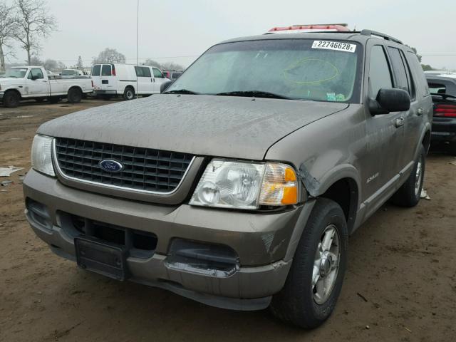 1FMDU73E62ZB02130 - 2002 FORD EXPLORER X BROWN photo 2