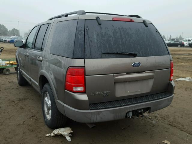 1FMDU73E62ZB02130 - 2002 FORD EXPLORER X BROWN photo 3