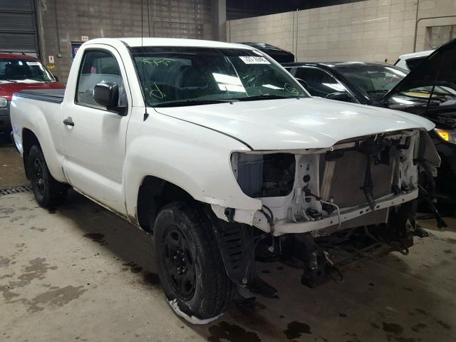 5TENX22N58Z531664 - 2008 TOYOTA TACOMA WHITE photo 1