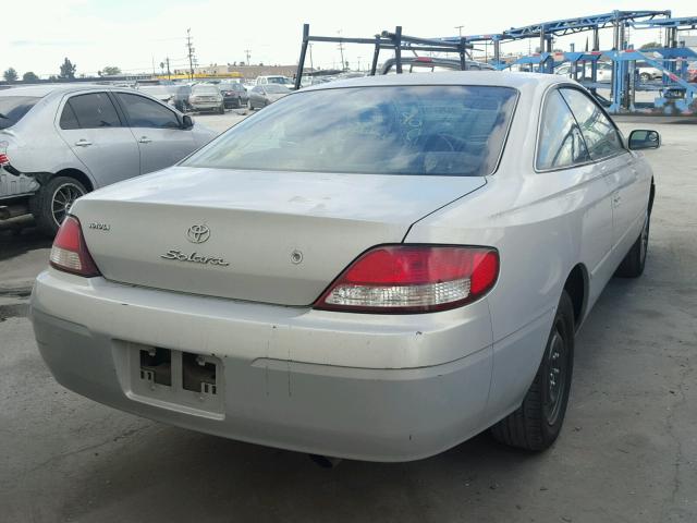 2T1CG22P51C535511 - 2001 TOYOTA CAMRY SOLA SILVER photo 4