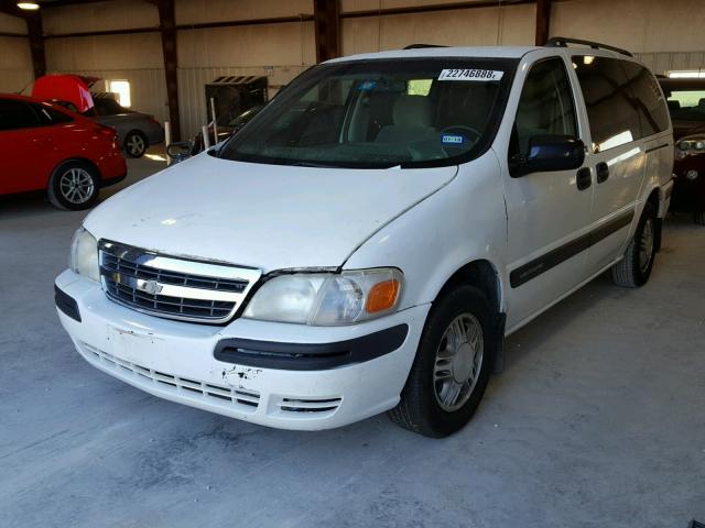 1GNDV23E35D134403 - 2005 CHEVROLET VENTURE LS WHITE photo 2