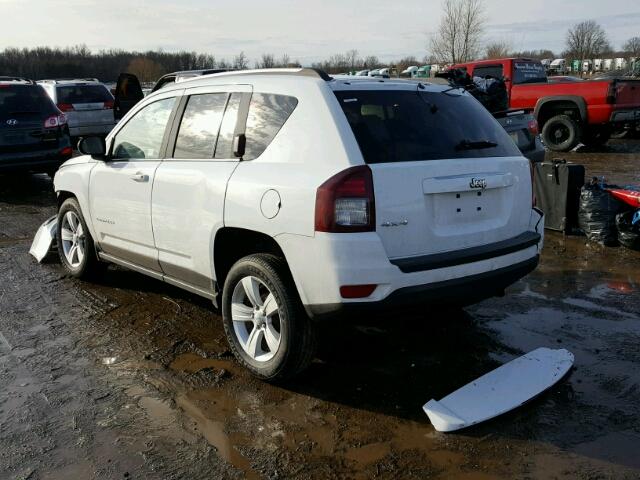 1C4NJDBB4GD797204 - 2016 JEEP COMPASS SP WHITE photo 3