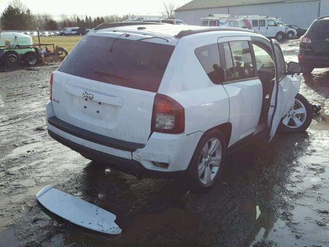 1C4NJDBB4GD797204 - 2016 JEEP COMPASS SP WHITE photo 4