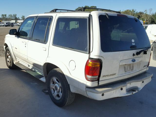 1FMDU65P8YZA12298 - 2000 FORD EXPLORER L WHITE photo 3