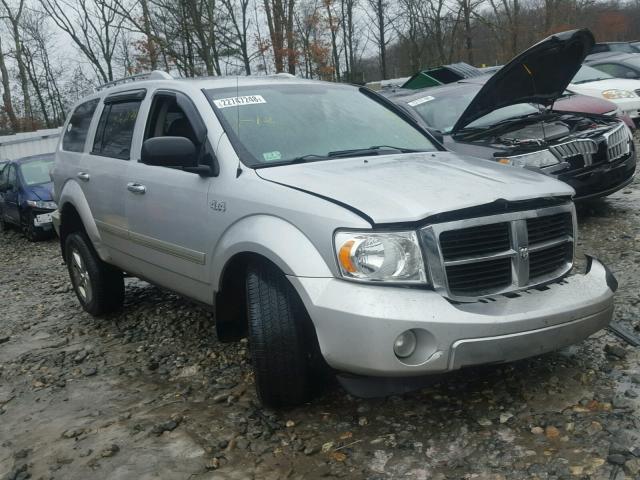 1D8HB58N78F128501 - 2008 DODGE DURANGO LI SILVER photo 1