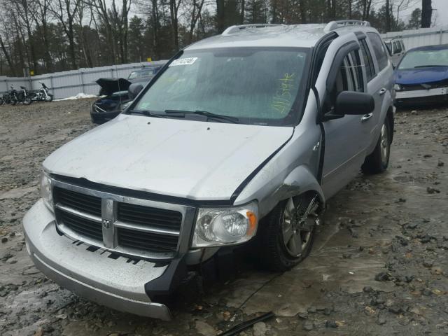 1D8HB58N78F128501 - 2008 DODGE DURANGO LI SILVER photo 2