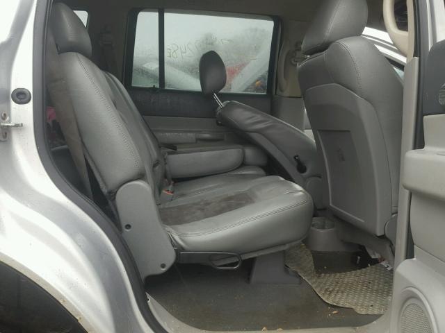 1D8HB58N78F128501 - 2008 DODGE DURANGO LI SILVER photo 6