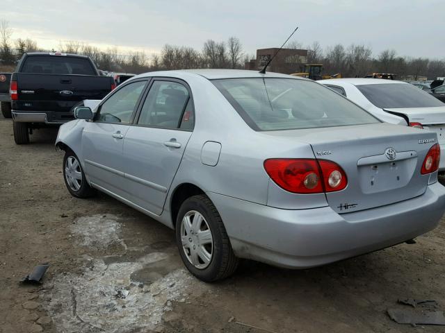 2T1BR32E55C473043 - 2005 TOYOTA COROLLA CE GRAY photo 3