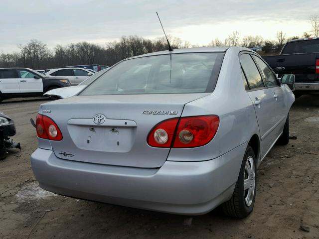 2T1BR32E55C473043 - 2005 TOYOTA COROLLA CE GRAY photo 4