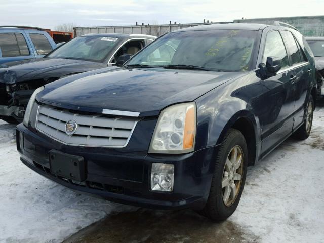 1GYEE637960167513 - 2006 CADILLAC SRX BLUE photo 2