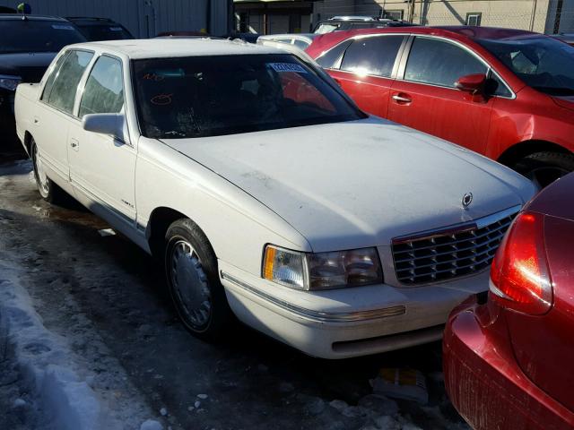 1G6KD54Y6XU734111 - 1999 CADILLAC DEVILLE WHITE photo 1