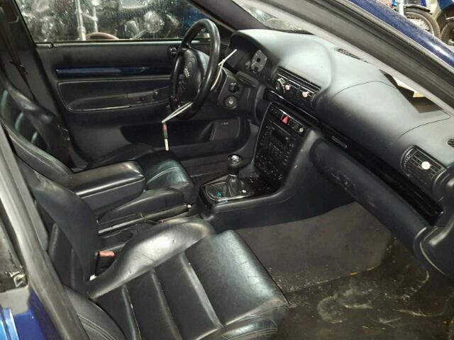 WAUDD68D9YA092681 - 2000 AUDI S4 2.7 QUA BLUE photo 5