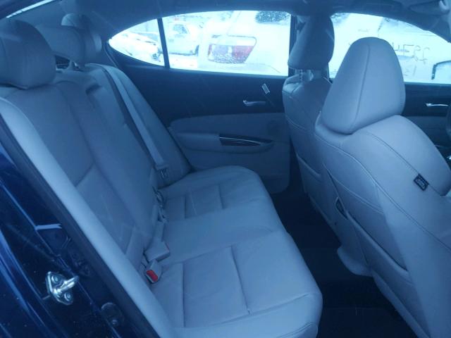 19UUB1F59GA011279 - 2016 ACURA TLX TECH BLUE photo 6