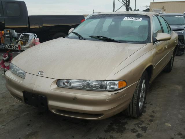 1G3WS52H71F101572 - 2001 OLDSMOBILE INTRIGUE G GOLD photo 2