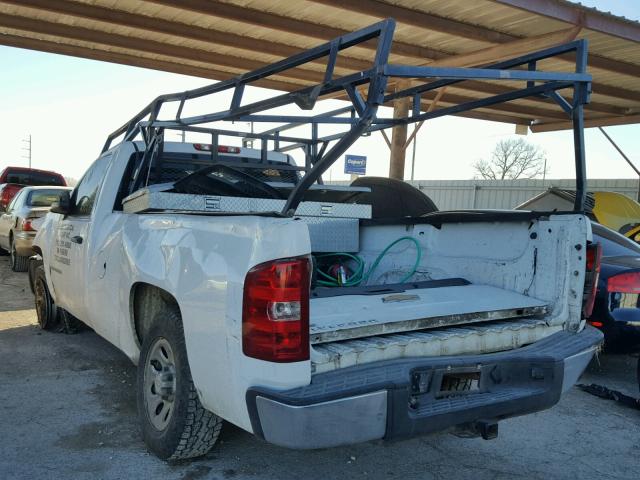 1GCEC14CX8Z108348 - 2008 CHEVROLET SILVERADO WHITE photo 3