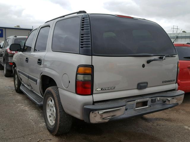 1GNEC13T85J194892 - 2005 CHEVROLET TAHOE C150 SILVER photo 3