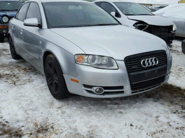 WAUDF68E35A501546 - 2005 AUDI A4 2.0T QU SILVER photo 1