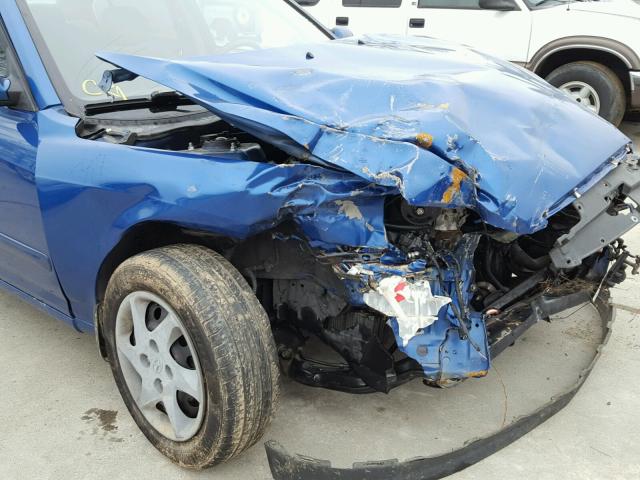 KMHDN46DX6U333453 - 2006 HYUNDAI ELANTRA GL BLUE photo 9