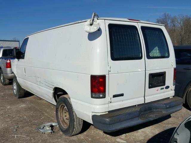 1FTNE14W29DA26729 - 2009 FORD ECONOLINE WHITE photo 3