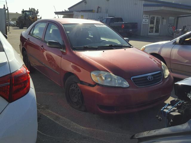 1NXBR32E07Z929399 - 2007 TOYOTA COROLLA CE BURGUNDY photo 1