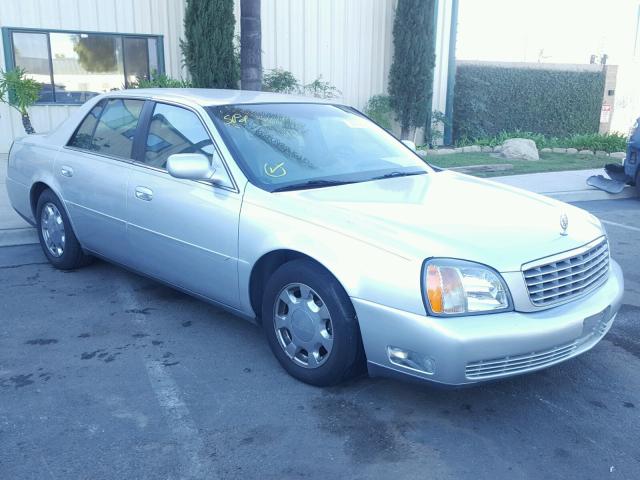 1G6KD54Y0YU256639 - 2000 CADILLAC DEVILLE SILVER photo 1