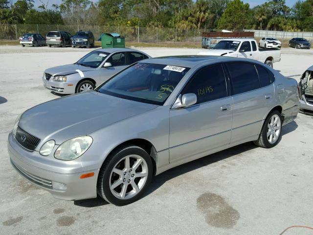 JT8BD69S030189479 - 2003 LEXUS GS 300 SILVER photo 2