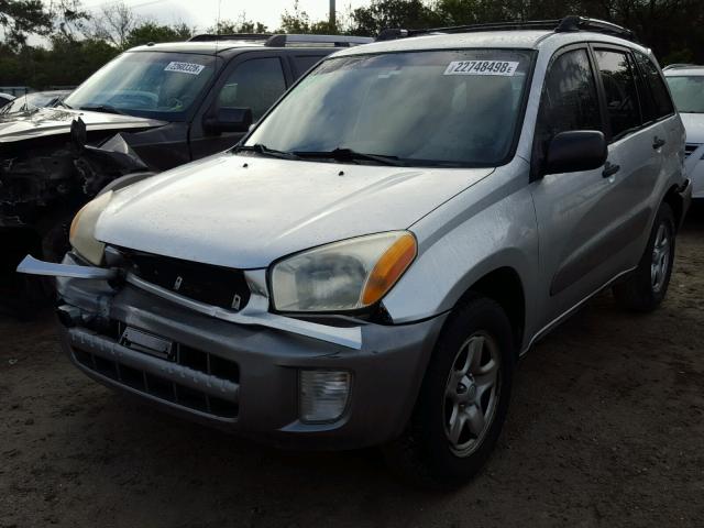 JTEGH20V330089206 - 2003 TOYOTA RAV4 SILVER photo 2