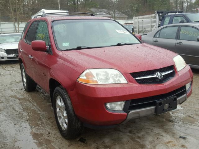 2HNYD18812H520725 - 2002 ACURA MDX TOURIN BURGUNDY photo 1