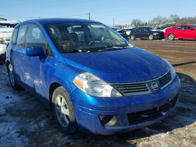 3N1BC13E49L476073 - 2009 NISSAN VERSA S BLUE photo 1