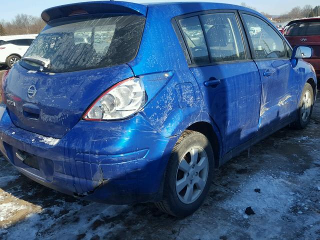 3N1BC13E49L476073 - 2009 NISSAN VERSA S BLUE photo 9