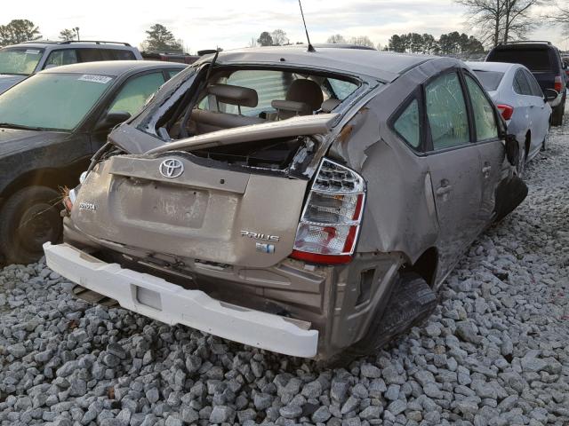 JTDKB20U377636396 - 2007 TOYOTA PRIUS SILVER photo 4